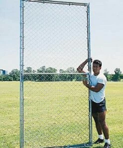 10'x10' Permanent Baseball/Softball Backstop, BSCL10 -Cheap Softball Store A34 850A