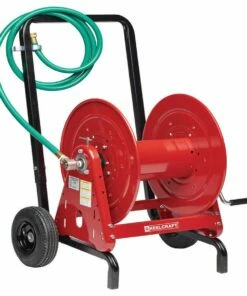 Reelcraft Irrigation Watering Hose Reel and Cart