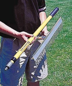 Midwest 36"W Collapsible Base Runner Infield Rake