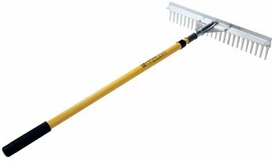 Midwest 24"W Collapsible Base Runner Infield Rake 2 Midwest 24"W Collapsible Base Runner Infield Rake - Image 2