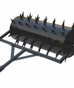 36" Wide Drum Spike Lawn Aerator