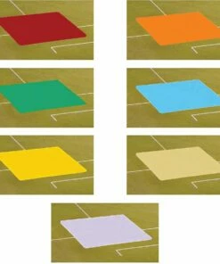 FieldSaver 10'x10' Base Covers, Set of 3, VINYL -Cheap Softball Store a15 707colorsb 10