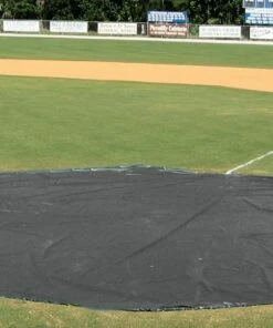 Aer-Flo WWV1812 12' diam. Wind Weighted Mound/Homebase Tarp, 32 lbs -Cheap Softball Store a15 709blk 21