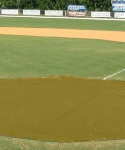 Aer-Flo WWV1830, 30' diam. Wind Weighted Mound/Homebase Tarp, 126 lbs -Cheap Softball Store a15 709tan 4