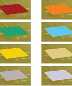 Aer-Flo WWV1810SET3, 10'x10' Wind Weighted Base Covers, Set of 3 -Cheap Softball Store a15 714colorsb 10