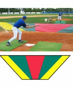 Aer-Flo Major League Bunt Zone Infield Protector, 15'x18'x48'