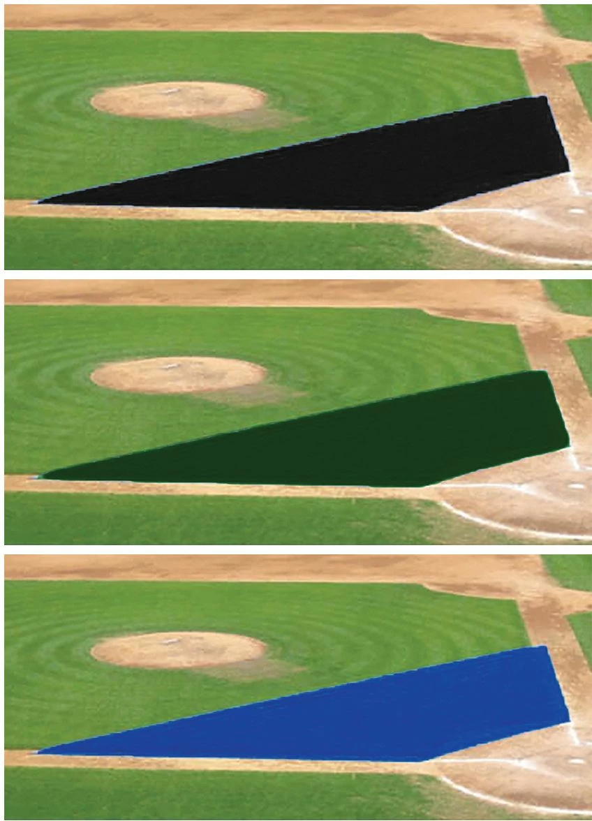 FieldSaver Mesh Infield Protector VCM9x12 Standard Mesh, 20'x24'x64' Royal 4 FieldSaver Mesh Infield Protector VCM9x12 Standard Mesh, 20'x24'x64' Royal - Image 4