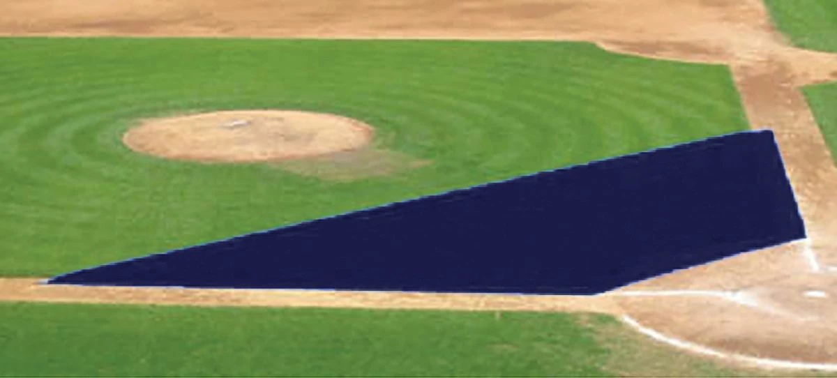 FieldSaver Mesh Infield Protector VCP17x12 Armor Mesh, 20'x24'x64' Royal 1 FieldSaver Mesh Infield Protector VCP17x12 Armor Mesh, 20'x24'x64' Royal