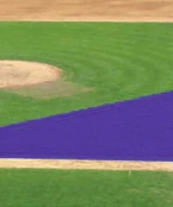 FieldSaver Mesh Infield Protector VCP17x12 Armor Mesh, 15'x20'x50' Kelly Green