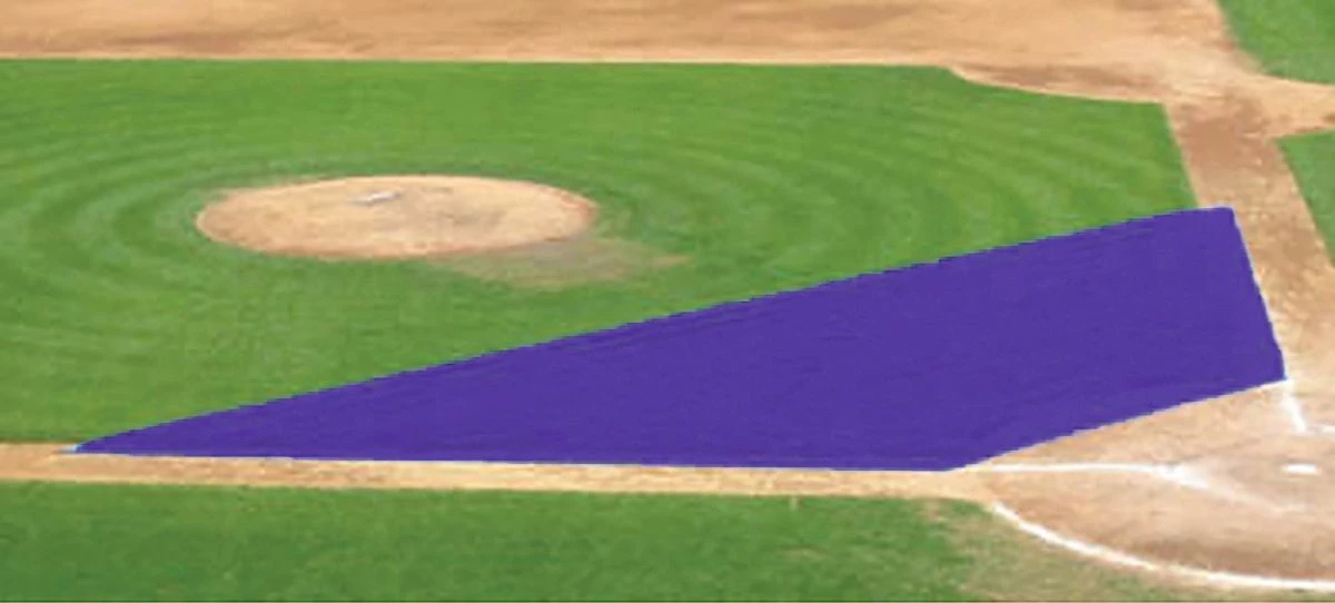 FieldSaver Mesh Infield Protector VCP17x12 Armor Mesh, 15'x20'x50' Kelly Green 1 FieldSaver Mesh Infield Protector VCP17x12 Armor Mesh, 15'x20'x50' Kelly Green