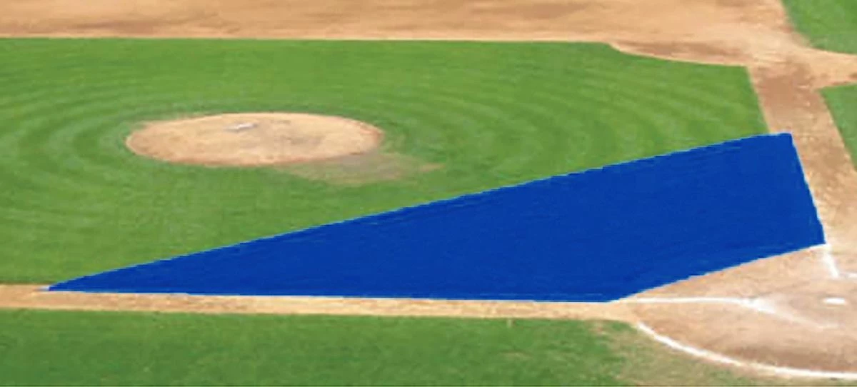 FieldSaver Mesh Infield Protector VCM9x12 Standard Mesh, 25'x20'x70' Royal 1 FieldSaver Mesh Infield Protector VCM9x12 Standard Mesh, 25'x20'x70' Royal