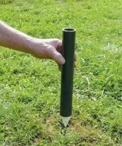 Ground Sockets for 4'H Mesh Temporary Fencing, 11 sockets