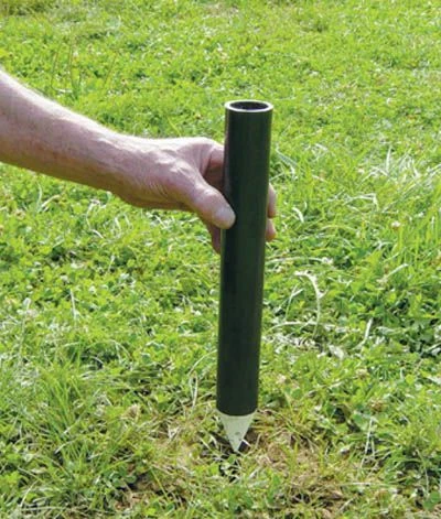 Ground Sockets for 4'H Mesh Temporary Fencing, 11 sockets 1 Ground Sockets for 4'H Mesh Temporary Fencing, 11 sockets