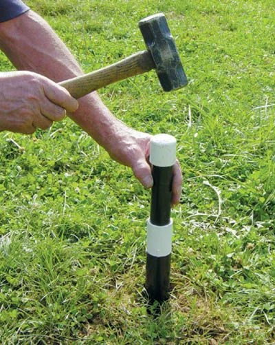 Ground Sockets for 4'H Mesh Temporary Fencing, 11 sockets 2 Ground Sockets for 4'H Mesh Temporary Fencing, 11 sockets - Image 2