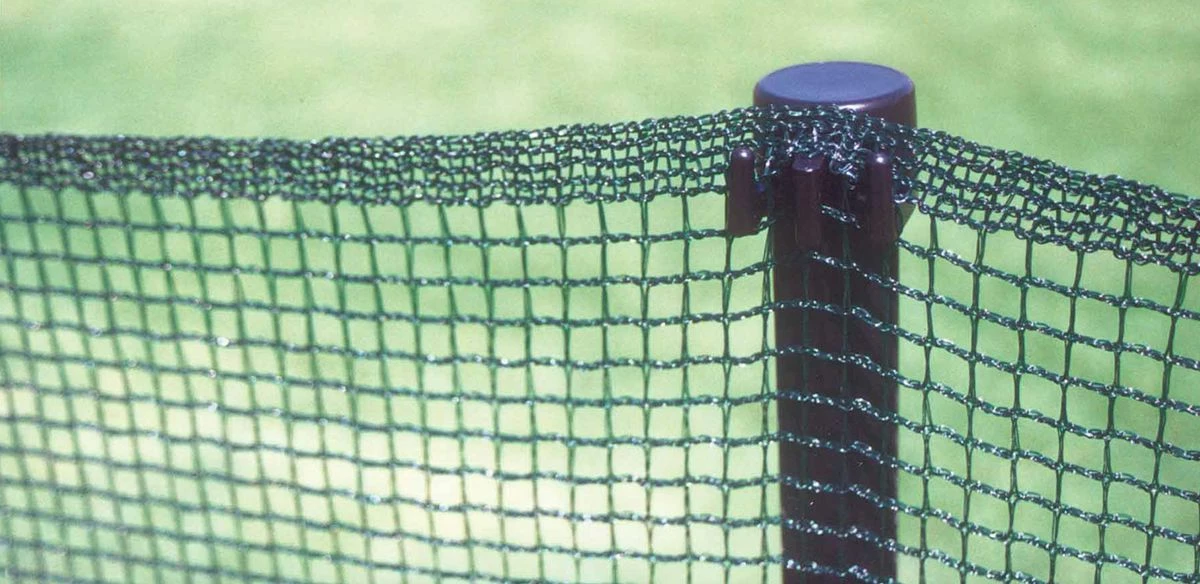 150' Portable Temporary Mesh Outfield Fencing w/ Ground Sockets Blue 3 150' Portable Temporary Mesh Outfield Fencing w/ Ground Sockets Blue - Image 3