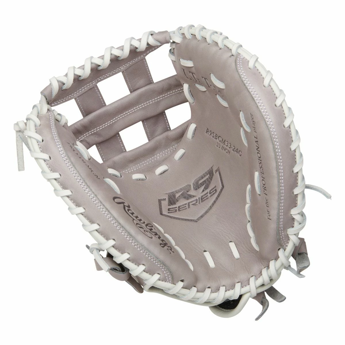 Rawlings R9SBCM33-24G-3/0 33" R9 Fastpitch Softball Catcher's Mitt 2 Rawlings R9SBCM33-24G-3/0 33" R9 Fastpitch Softball Catcher's Mitt - Image 2