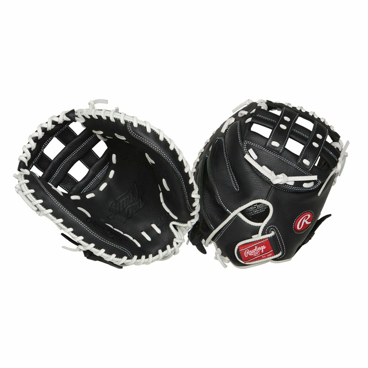Rawlings RSOCM325BW-3/0 32.5" Shut Out Fastpitch Softball Catcher's Mitt 1 Rawlings RSOCM325BW-3/0 32.5" Shut Out Fastpitch Softball Catcher's Mitt