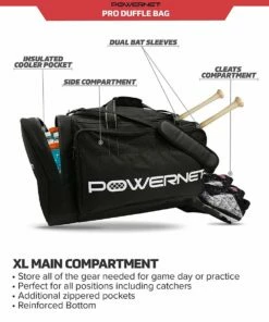 POWERNET Pro Player Bat Duffel -Cheap Softball Store a31 018 01