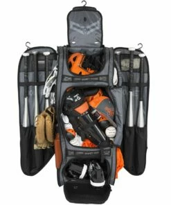 Bownet Cadet Wheeled Catchers Equipment Bag Black -Cheap Softball Store a32 015 1