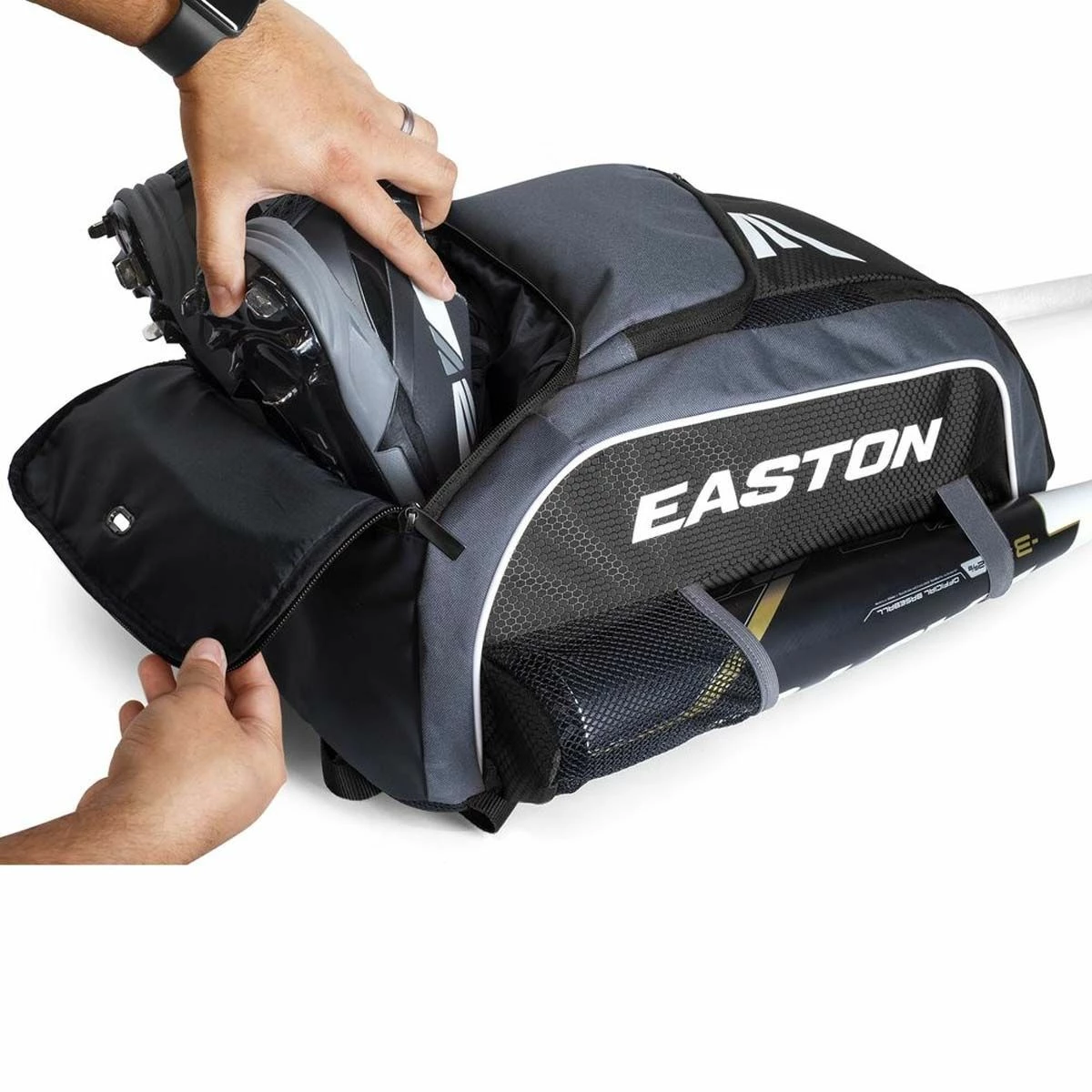 Easton Game Ready Backpack, 20"Hx12.5"Wx8.5"D Maroon 4 Easton Game Ready Backpack, 20"Hx12.5"Wx8.5"D Maroon - Image 4