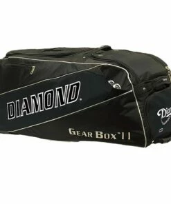 Diamond GBox II Catcher's Equipment Bag, 38"Lx15"Wx15"H Black