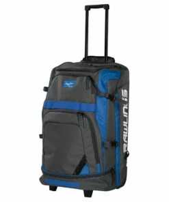 Rawlings R1801 Wheeled Catcher's Backpack Black