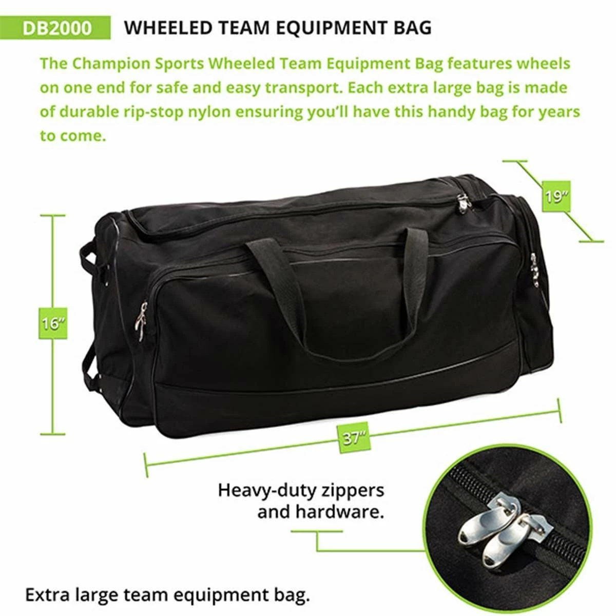 Champion Wheeled Team Equipment Bag 5 Champion Wheeled Team Equipment Bag - Image 5
