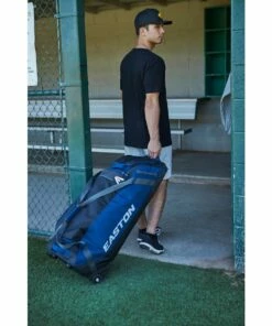 Easton Matrix Wheeled Equipment Bag Black -Cheap Softball Store a32 054 01