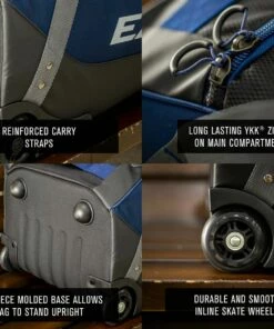 Easton Matrix Wheeled Equipment Bag Black -Cheap Softball Store a32 054 02