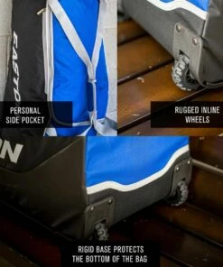 Easton Octane Wheeled Equipment Bag Navy -Cheap Softball Store a32 057 01