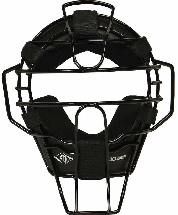 Diamond iX3 Ultra-lite Umpire Faceguard, Black 1 Diamond iX3 Ultra-lite Umpire Faceguard, Black