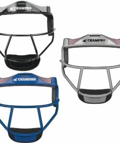 Champro YOUTH Grill Softball Fielder's Face Guard, CM01Y Royal -Cheap Softball Store a32 118colorsa 1