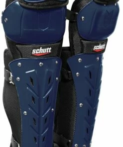 Schutt 16" Air Maxx Scorpion Triple Flex Catcher's Leg Guards Royal