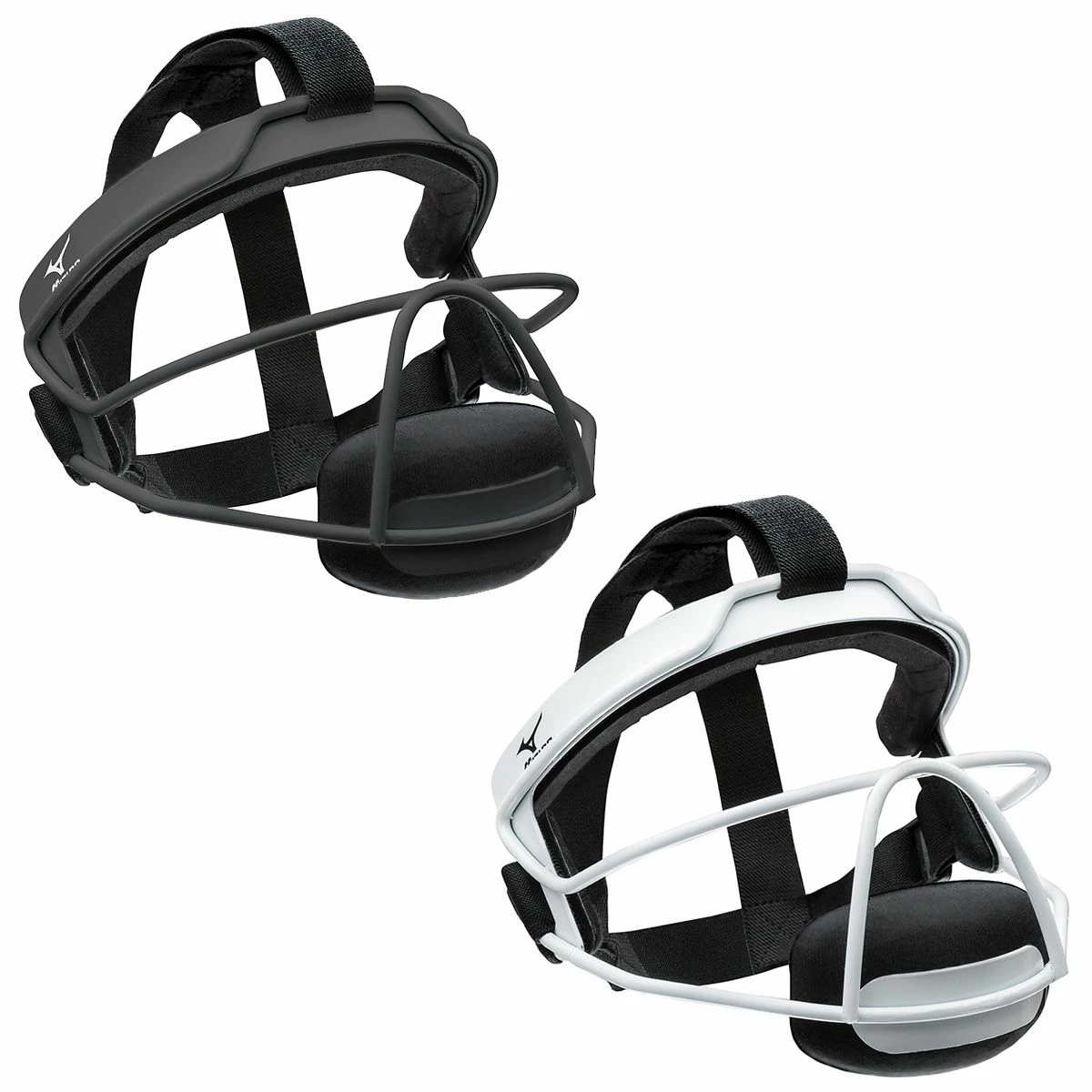 Mizuno Fastpitch Fielder's Facemask, MFF900 Black 2 Mizuno Fastpitch Fielder's Facemask, MFF900 Black - Image 2