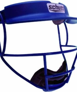 Schutt V1/V2 TITANIUM Softball Fielders Face Guard w/Visor Neon Pink