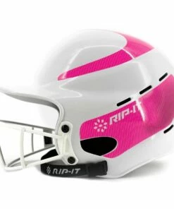 Rip-It Vision Classic Fastpitch Softball Batting Helmet White/Navy -Cheap Softball Store a32 385 01