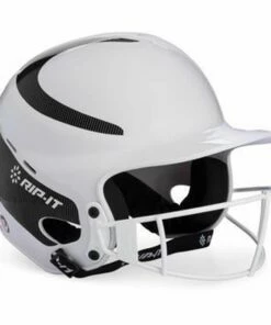 Rip-It Vision Classic Fastpitch Softball Batting Helmet White/Navy