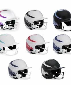 Rip-It Vision Classic Fastpitch Softball Batting Helmet White/Navy -Cheap Softball Store a32 385 colors