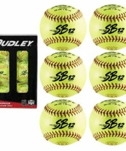 Dudley 6/pk 4D311YR6 12" ASA/NFHS Cork Fastpitch softball
