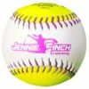 Dudley 10" Jennie Finch Soft Core Training Fastpitch Softballs, dz