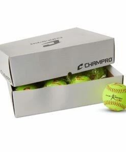 Champro 12" CSB5LYN 47/375 NFHS Leather Fastpitch Softballs -Cheap Softball Store a32 434 03