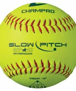 Champro 12” CSB24Y 52/300 ASA/USA Durahide Slowpitch Softballs