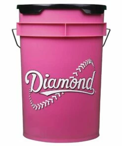 Diamond Pink Softball Bucket