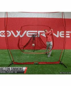 POWERNET XLP PRO 8'x8' Pop Up Hitting Net -Cheap Softball Store a32 800 01