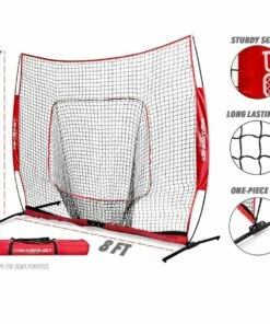 POWERNET XLP PRO 8'x8' Pop Up Hitting Net -Cheap Softball Store a32 800 02