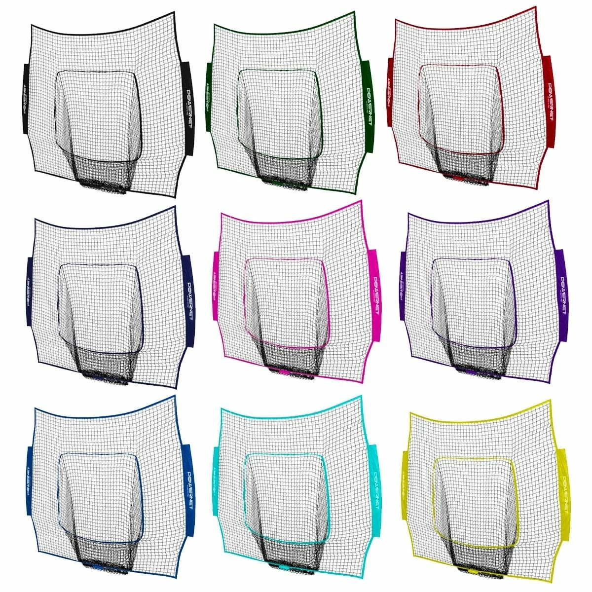 POWERNET 7'x7' REPLACEMENT Net, Team Colors Pink 2 POWERNET 7'x7' REPLACEMENT Net, Team Colors Pink - Image 2