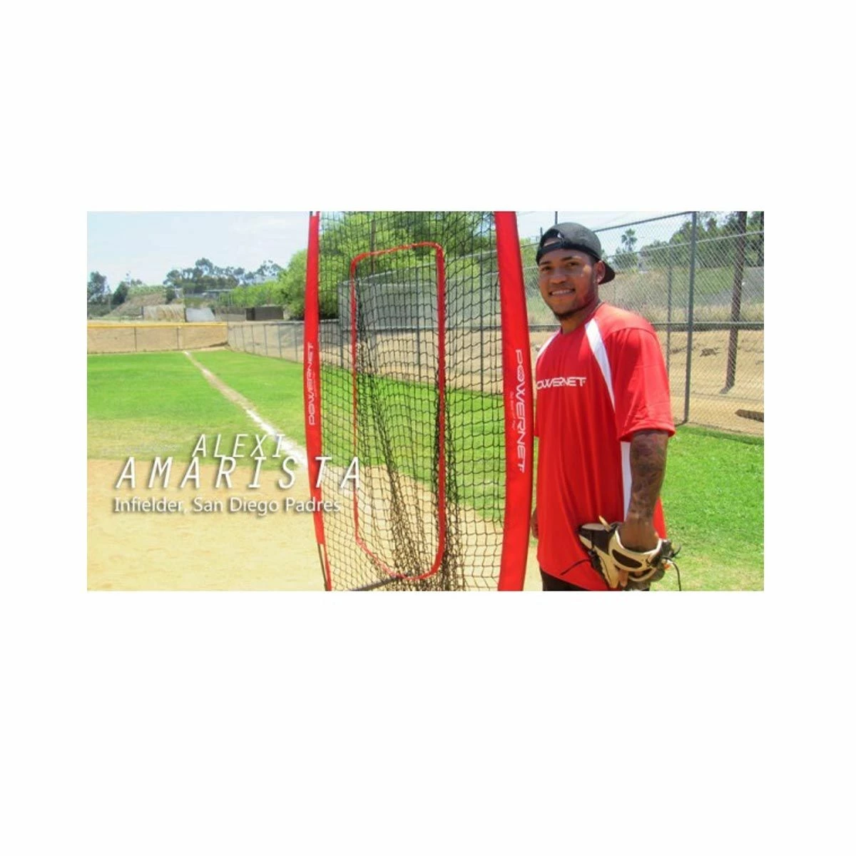 POWERNET Infielder Pop Up Net with Frame 4 POWERNET Infielder Pop Up Net with Frame - Image 4