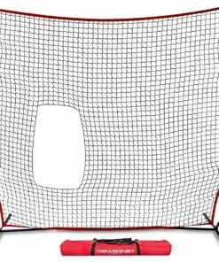 POWERNET Pop Up Pitch Thru Softball Screen