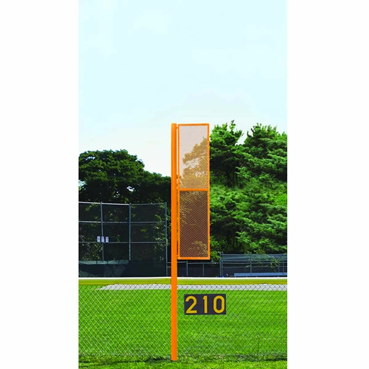 Jaypro 12' Softball Foul Poles, SBCFP-12 Orange 2 Jaypro 12' Softball Foul Poles, SBCFP-12 Orange - Image 2