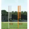 Jaypro 15' Softball Foul Poles, SBCFP-15 White